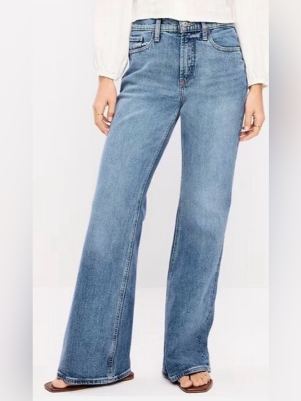 Old Navy Mid-Rise Loose Boot Cut Jeans